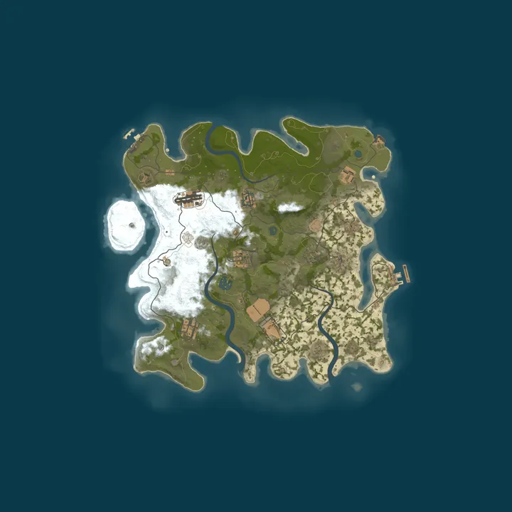Map of RustyUSA