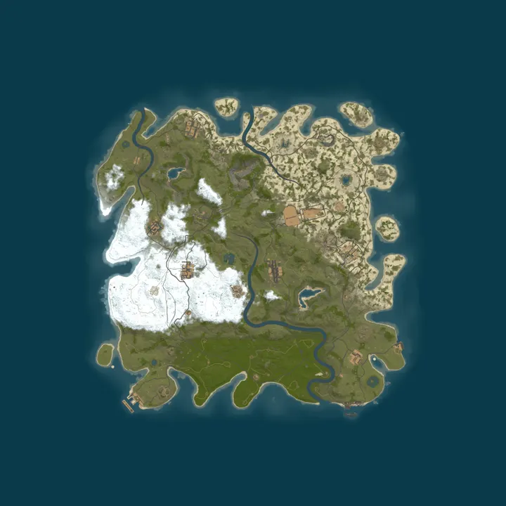 Map of Haunted Barrens PvE | UK