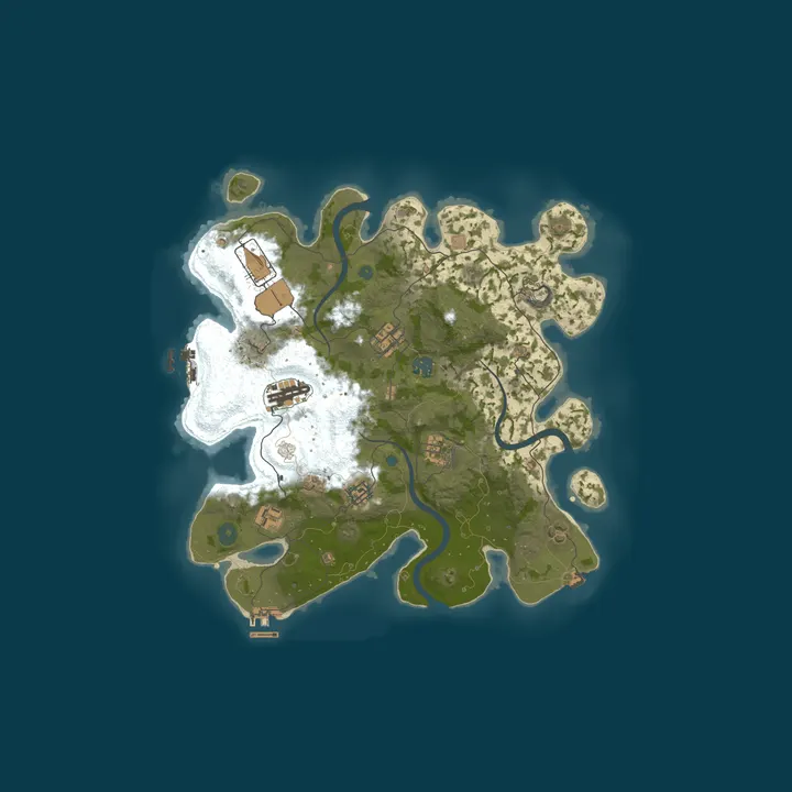 Map of [DE] ANVIL 2X | INSTANT CRAFT | SOLO/DUO/TRIO | WIPED 08.10