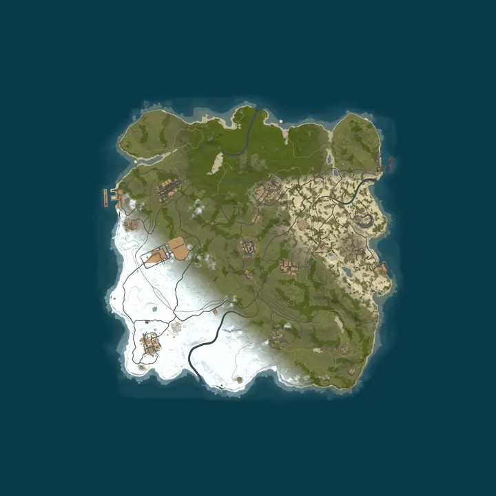 Map of [US] Spoonkid Rust - 2x Tues & Fri | Solo/Duo/Trio | Kits