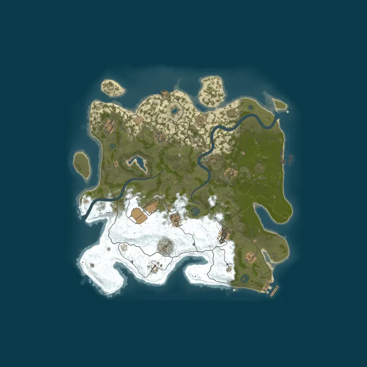 Map of BRILL RUST | X2 | RU/EN | MONTHLY