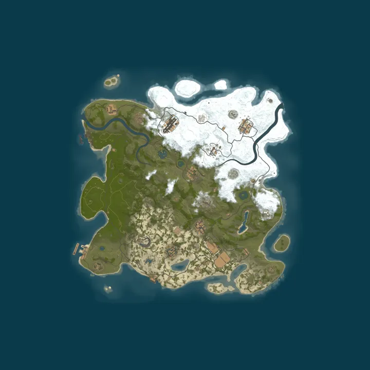 Map of RUST PIRATE X10 [EVENT|LOOT++|SKIN|BOTS] РОССИЯ 13.10